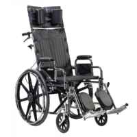 Deluxe Sentra Full Reclining Wheelchair by Drive Medical <br><b>On Backorder Until 03/15/2024</b>